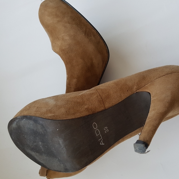 ALDO SUEDE ankle strap pumps - Picture 5 of 5